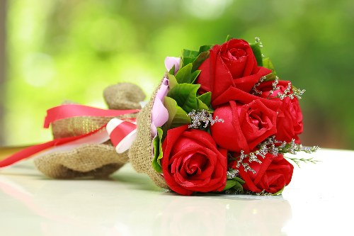 Elegant flower arrangement celebrating a special moment